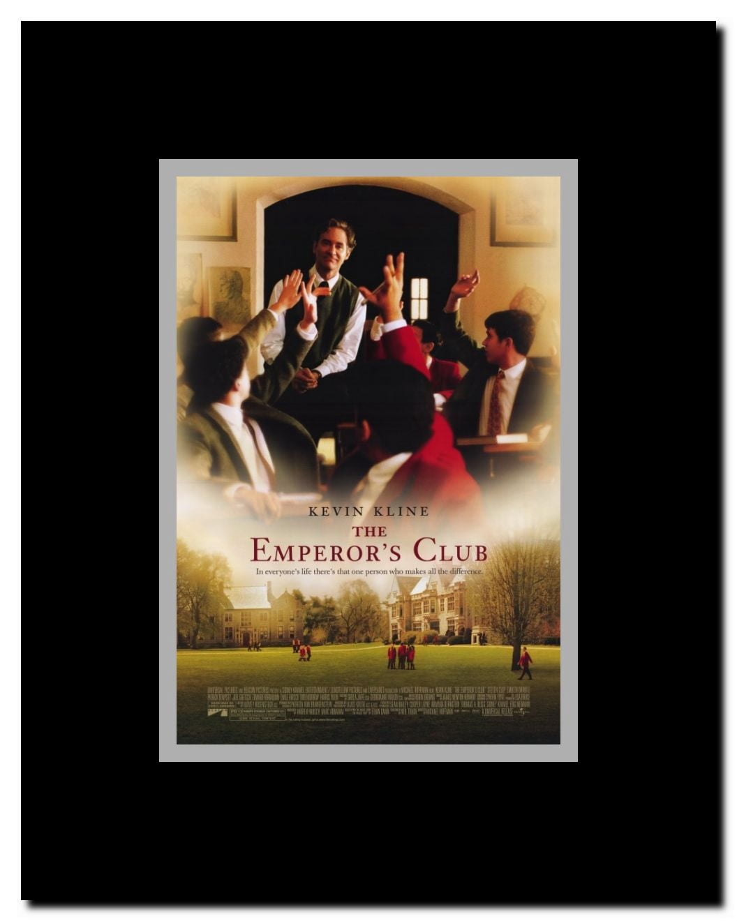 The Emperors Club Framed Movie Poster