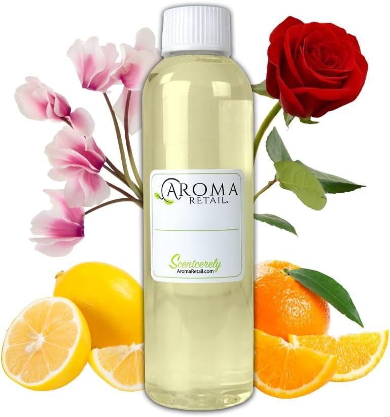 Asian Garden Fragrance Oil Refill - 4 Oz Scent Oil For Diffusers With Jasmine, Vanilla, Amber Notes, Pure & Safe For Pets & Kids
