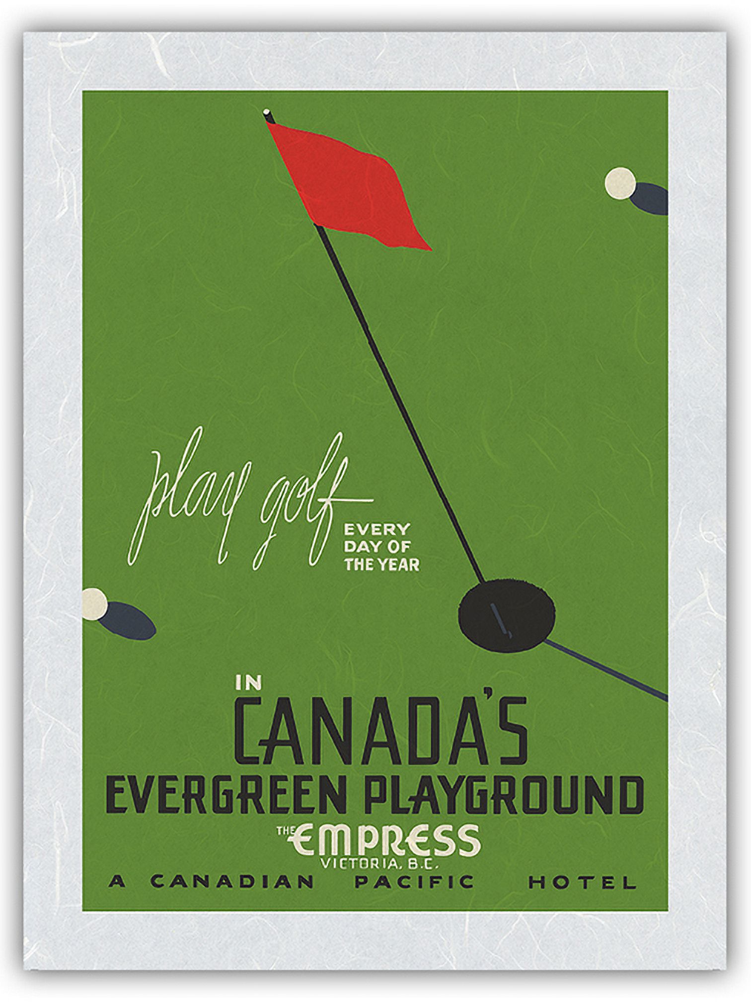 The Empress Hotel Victoria Canada Play Golf Canadian Pacific