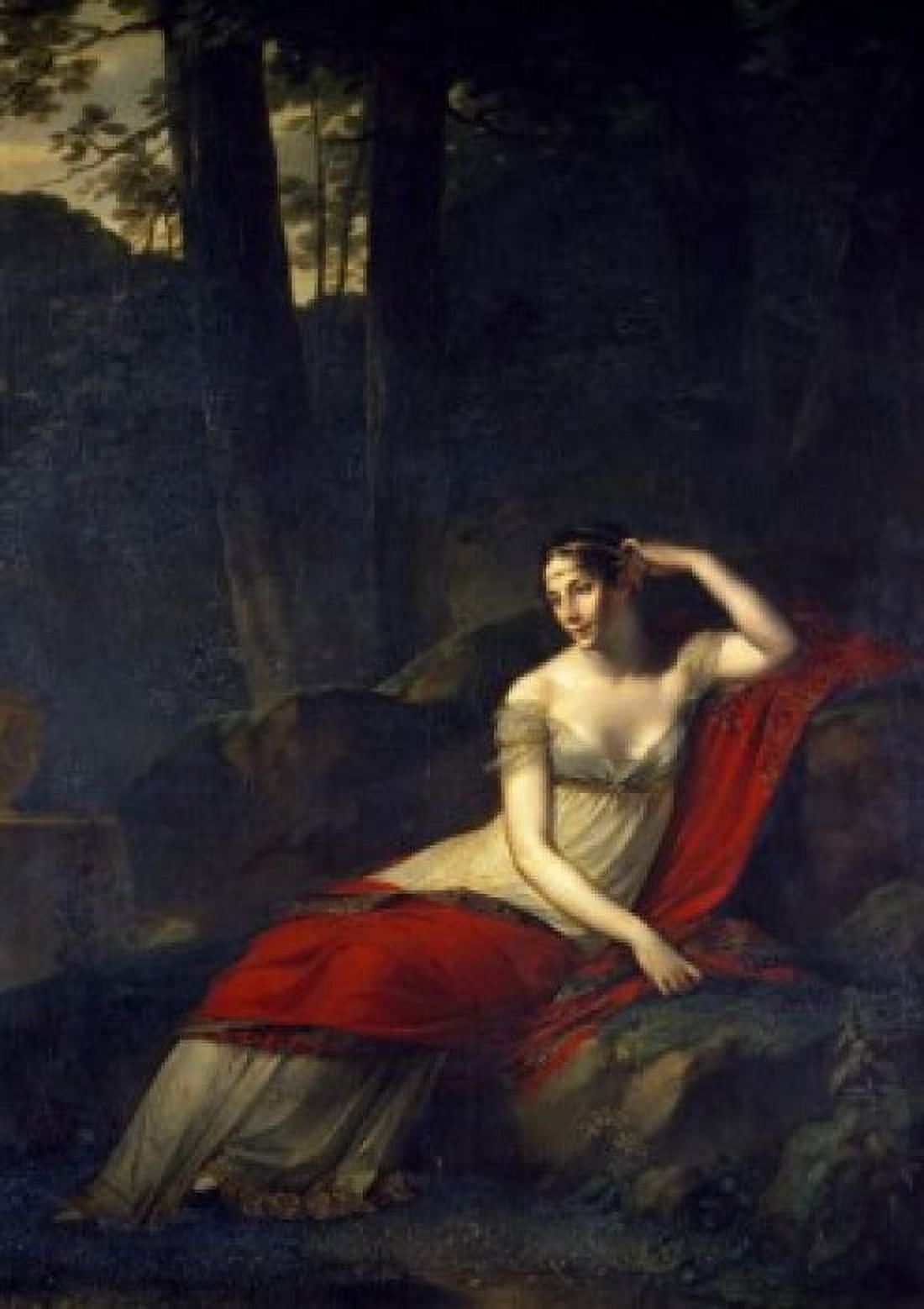 The Empress Josephine by Pierre-Paul Prud Hon oil on canvas 1805 (1758-1823) Paris Musee du Louvre Canvas Art - Pierre-Paul Prud Hon (18 x 24)