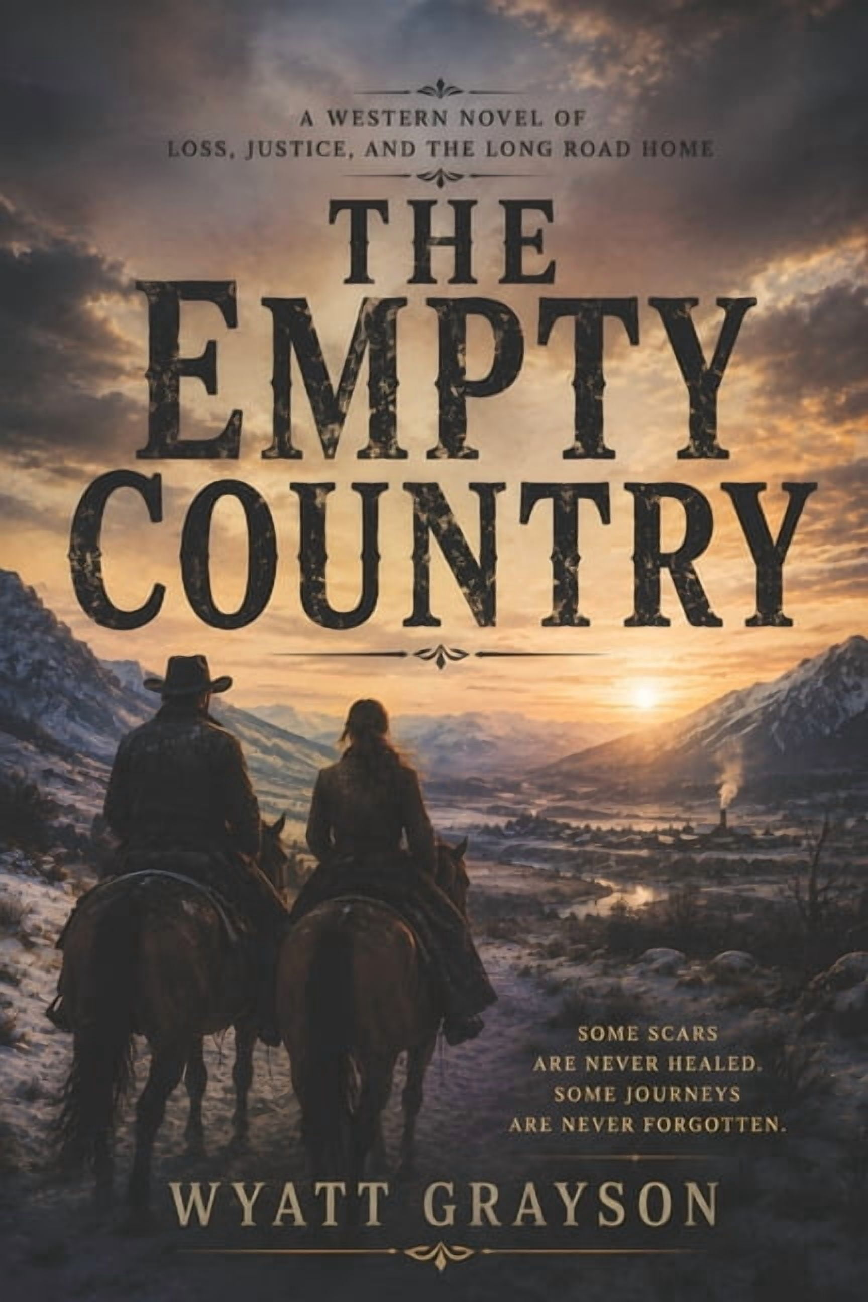 Pioneers & Westerns The Empty Country: A Western Novel of Loss, Justice, and the Long Road Home, (Paperback)