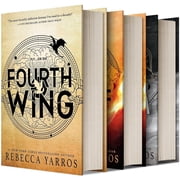 The Empyrean Series Fourth Wing, Iron Flame & Onyx Storm, 3 Books Hardcover