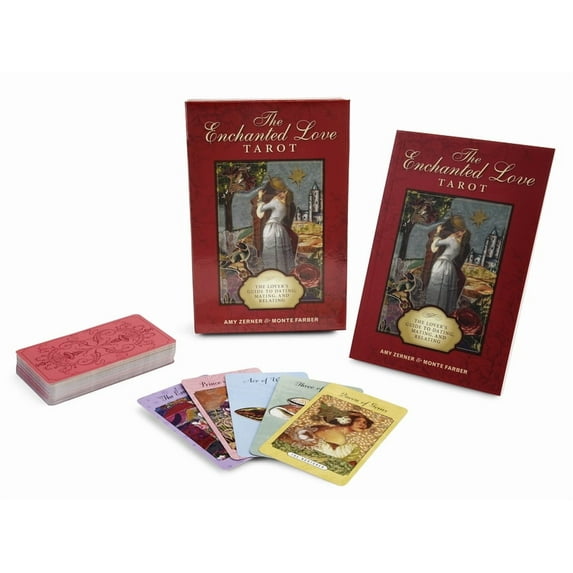 The Enchanted Love Tarot: The Lover's Guide to Dating, Mating, and Relating (Tarot Kit Box Set with 78 Cards and Gu, (Paperback)