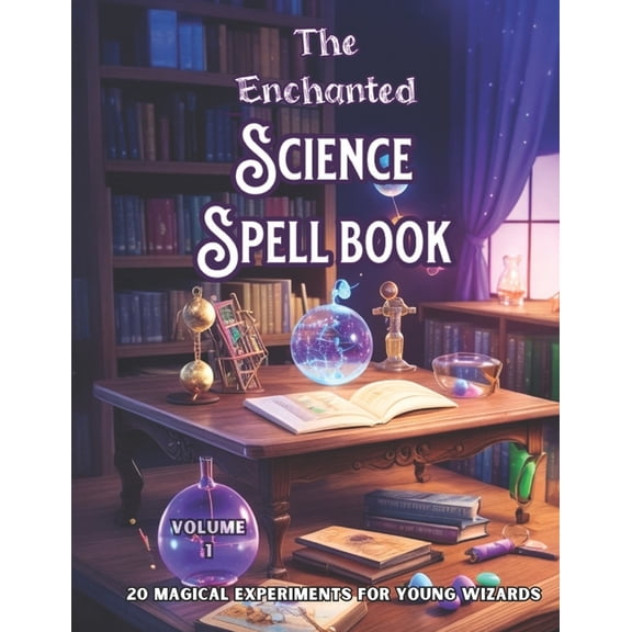 The Enchanted Science Spell book: 20 Magical Experiments for Young Wizards,, (Paperback)