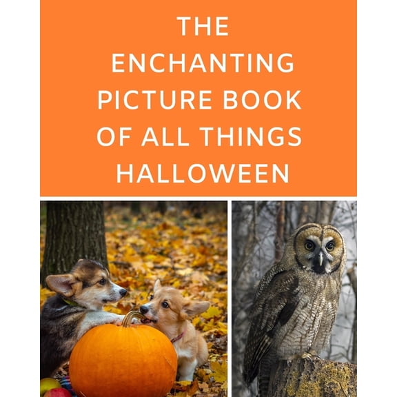 The Enchanting Picture Book Of All Things Halloween: A Reading Gift Book for Alzheimer Or Dementia Patients Parents Grandparents: Senior Citizens Day