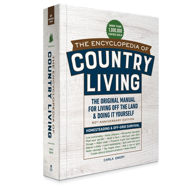 洋書 The Encyclopedia of Country & Western Carla Emery, Encyclopedia of Country Living, 50th Anniversary