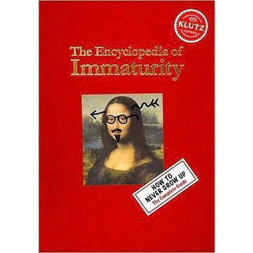 Pre-Owned The Encyclopedia of Immaturity (Klutz) Paperback