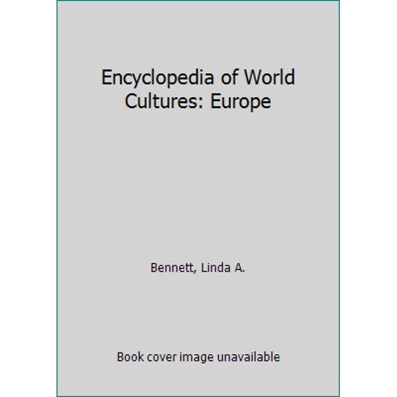 Pre-Owned Encyclopedia of World Cultures: Europe (Hardcover) 0816118116 9780816118113