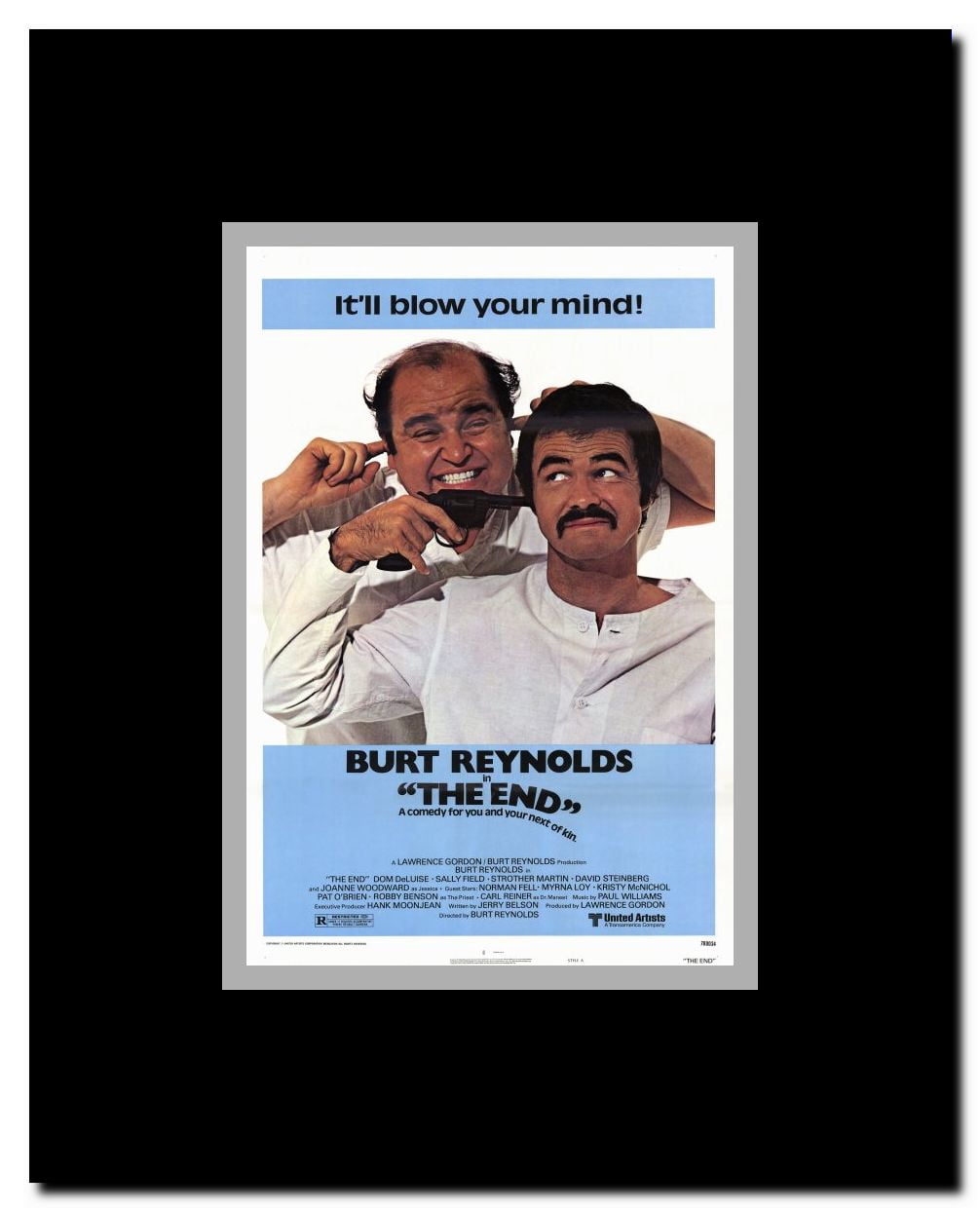 The End Framed Movie Poster