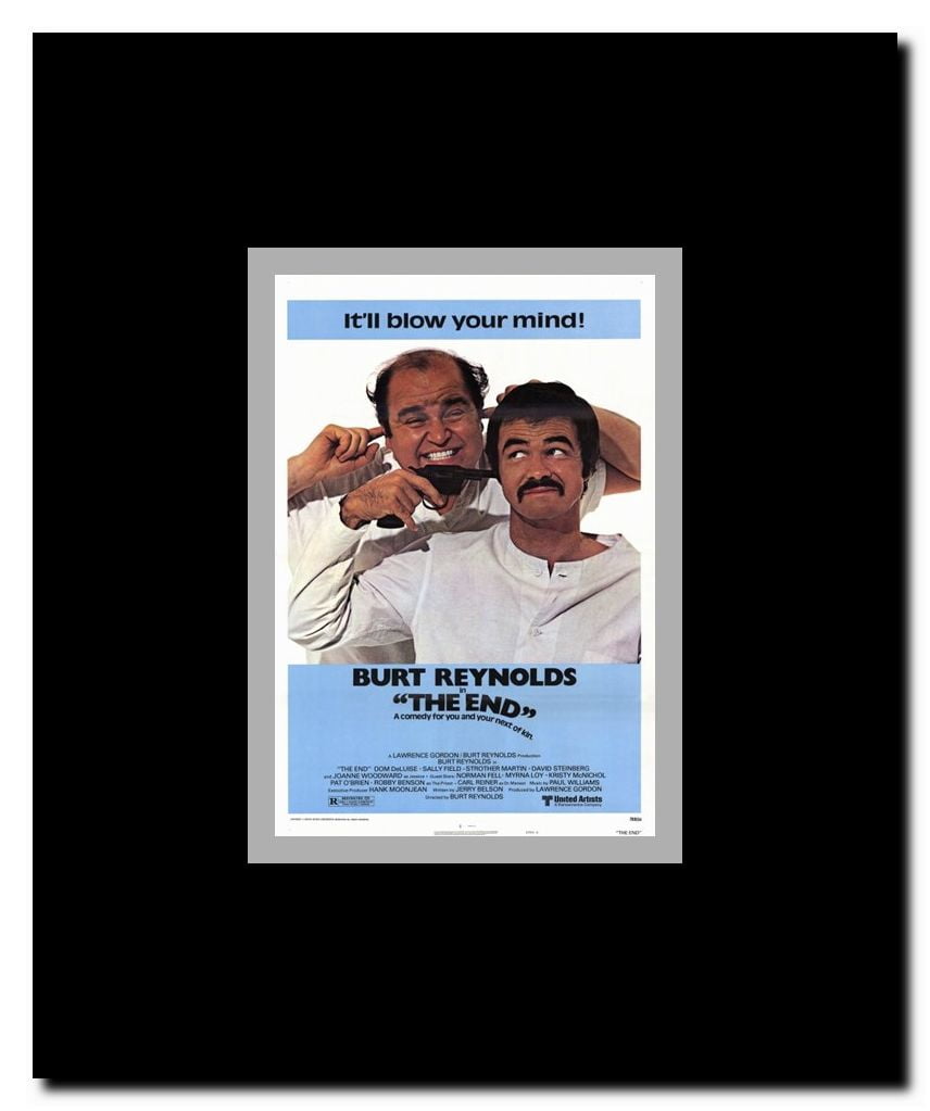 The End Framed Movie Poster