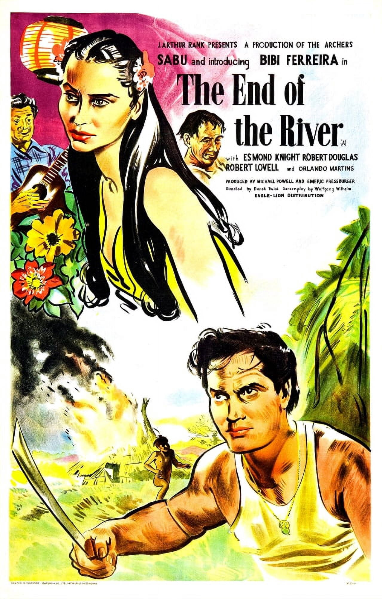 The End Of The River Canvas Art - (11 x 17)