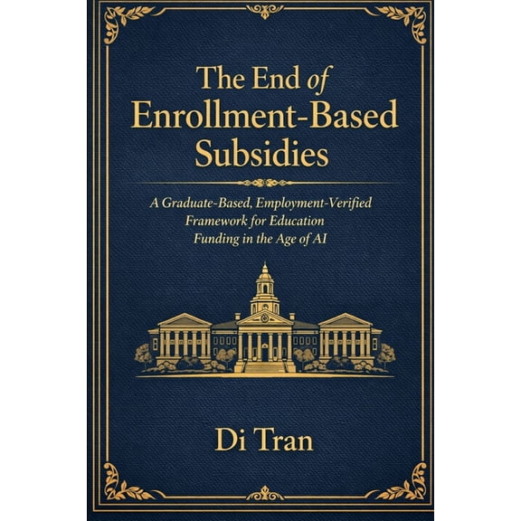 The End of Enrollment-Based Subsidies: A Graduate-Based, Employment-Verified Framework for Education Funding in the Age , (Paperback)