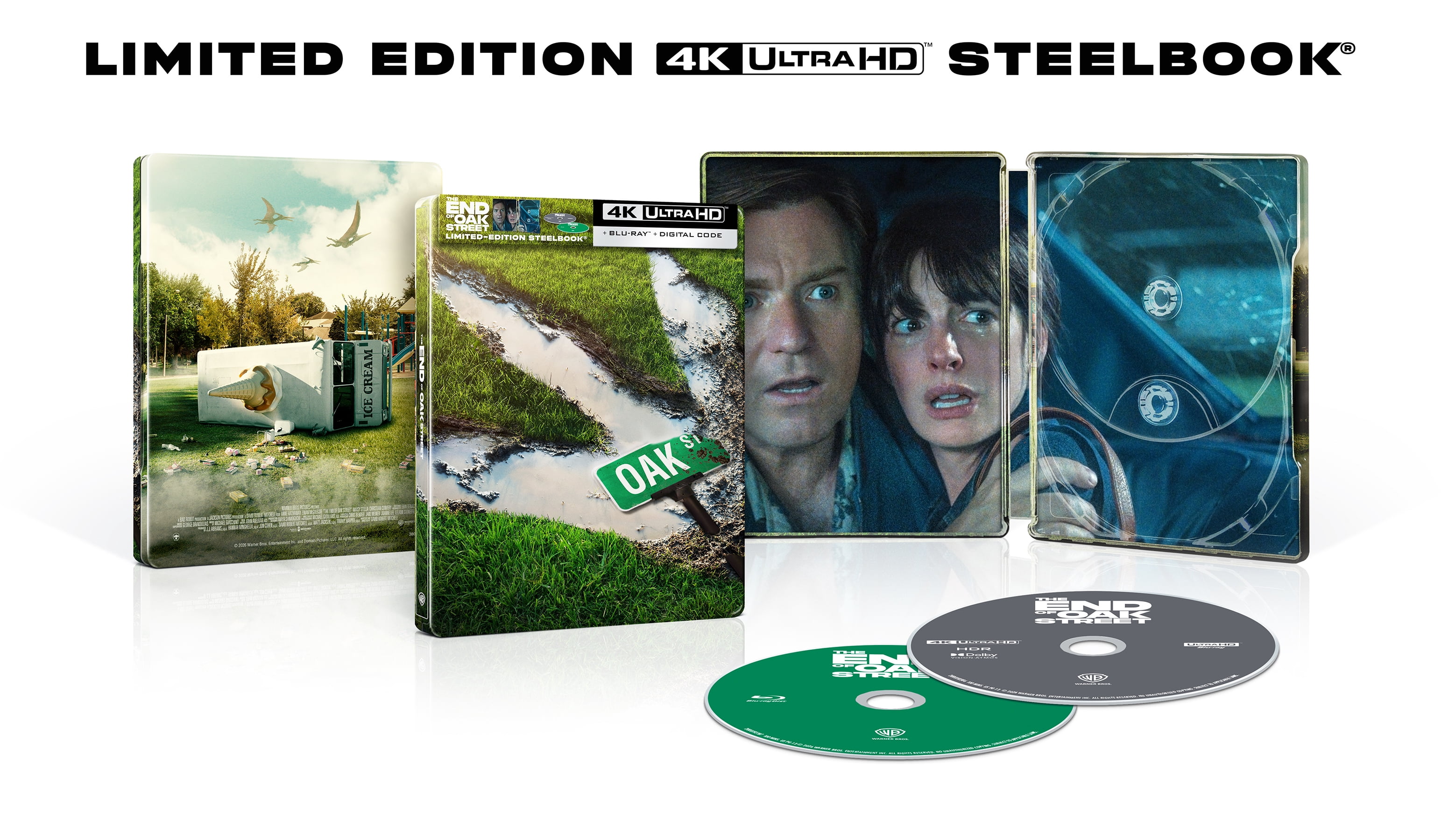 The End of Oak Street (Steelbook) (4K Utlra HD + Blu-ray + Digital Copy), Thriller, Warner Bros.