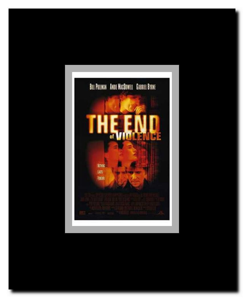 The End of Violence Framed Movie Poster