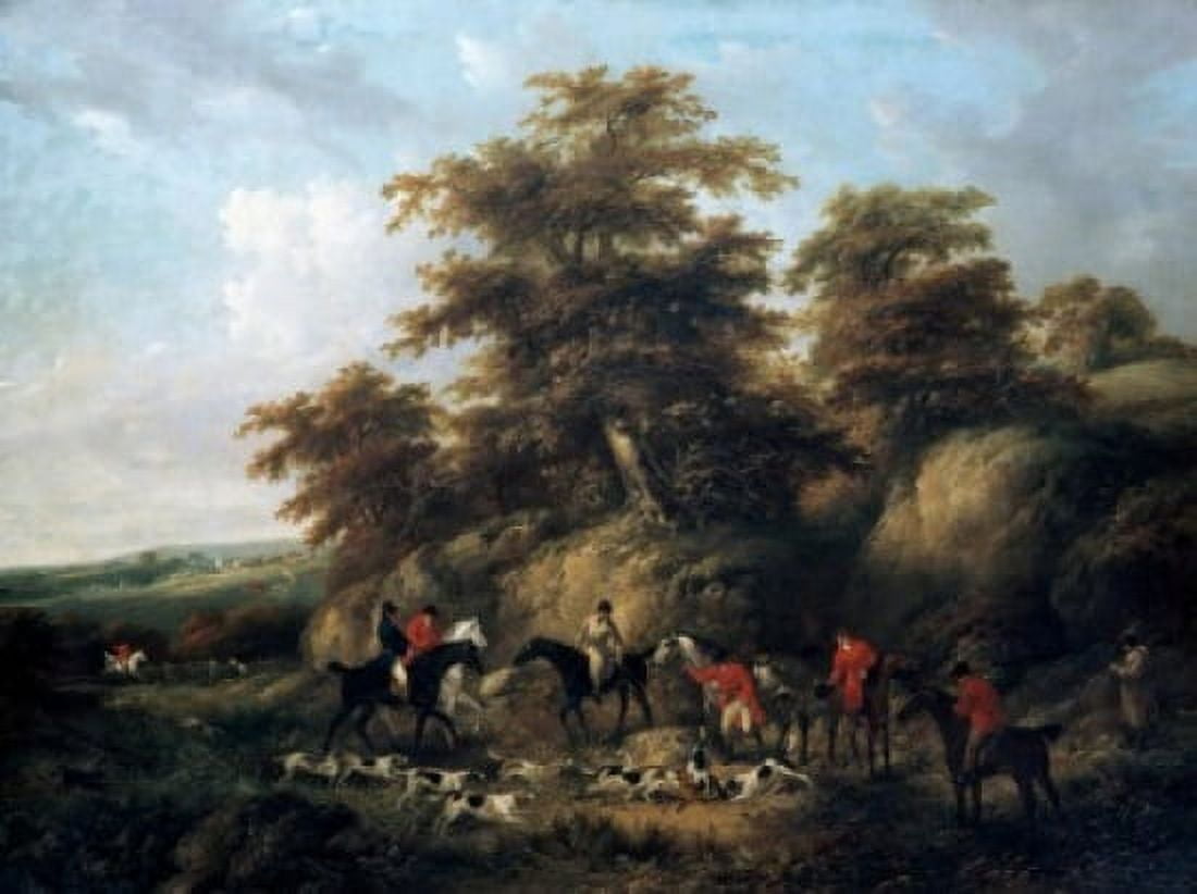 The End of the Hunt C 1794 George Morland (17623-1804 British) National Gallery of Art Washington DC Canvas Art - George Morland (18 x 24)