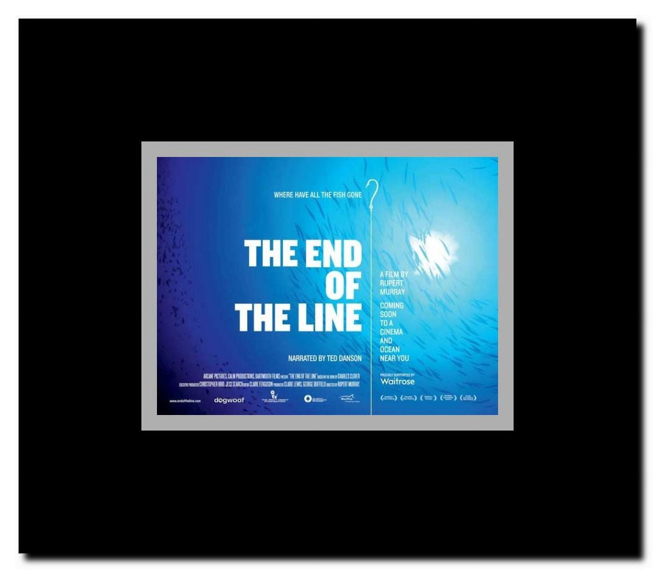 The End of the Line Framed Movie Poster