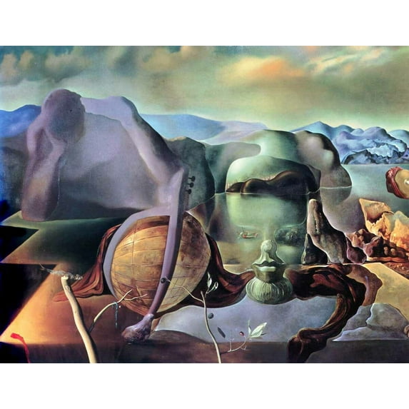 "The Endless Enigma, Dali - CANVAS or PRINT WALL ART"