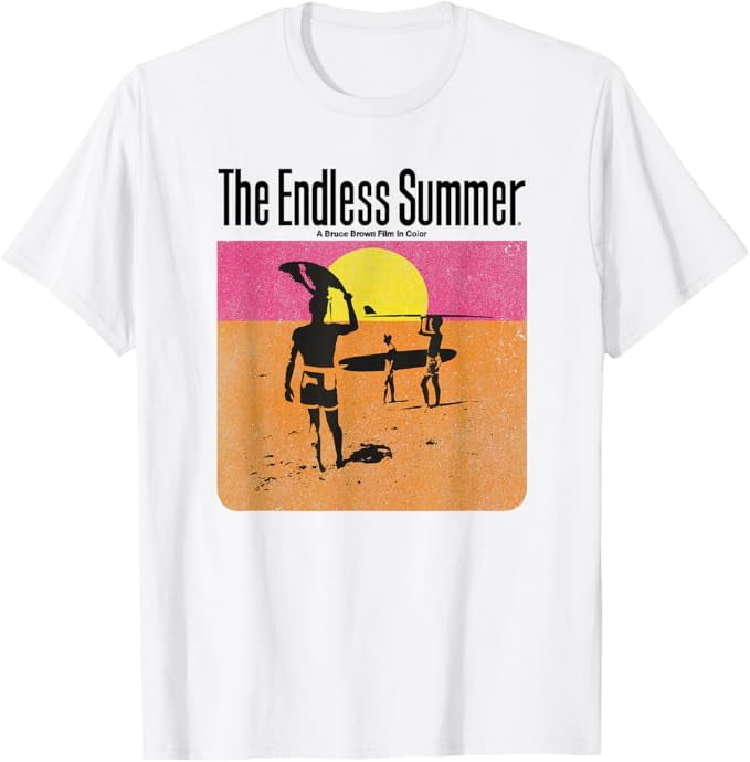 The Endless Summer 1966 Classic Surf Shirt, 60s Vintage Surf Shirt, Retro Surf T-Shirt