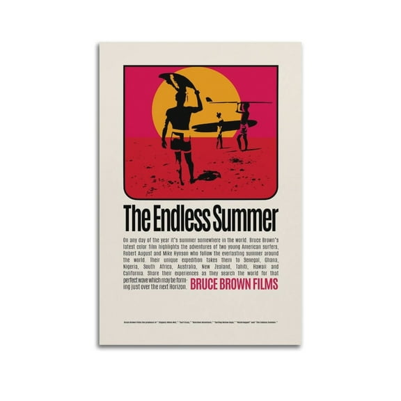 The Endless Summer Movie Poster Anime Star Music Picture Wall Art Painting Canvas Posters Artworks Gift Room Aesthetic