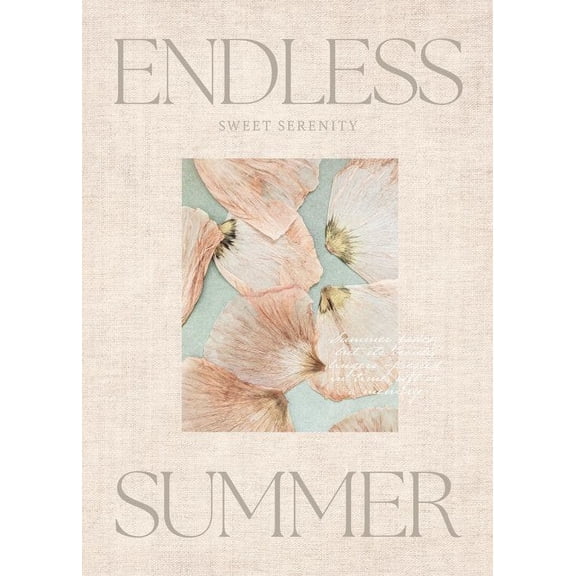 The Endless Summer Print Wall Art, Modern Wall Decor For Living Room Bedroom, 8x12 UNFRAMED