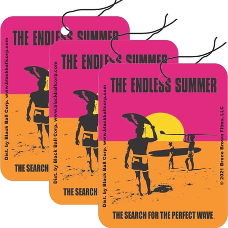 The Endless Summer Road Rage Air Freshener - Vanilla Scent - 3 Pack