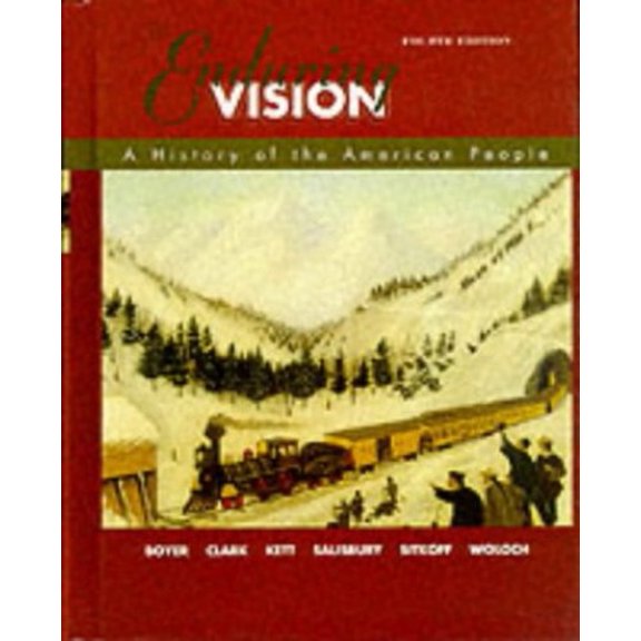 Pre-Owned The Enduring Vision: A History of the American People (Hardcover) 0395960770 9780395960776