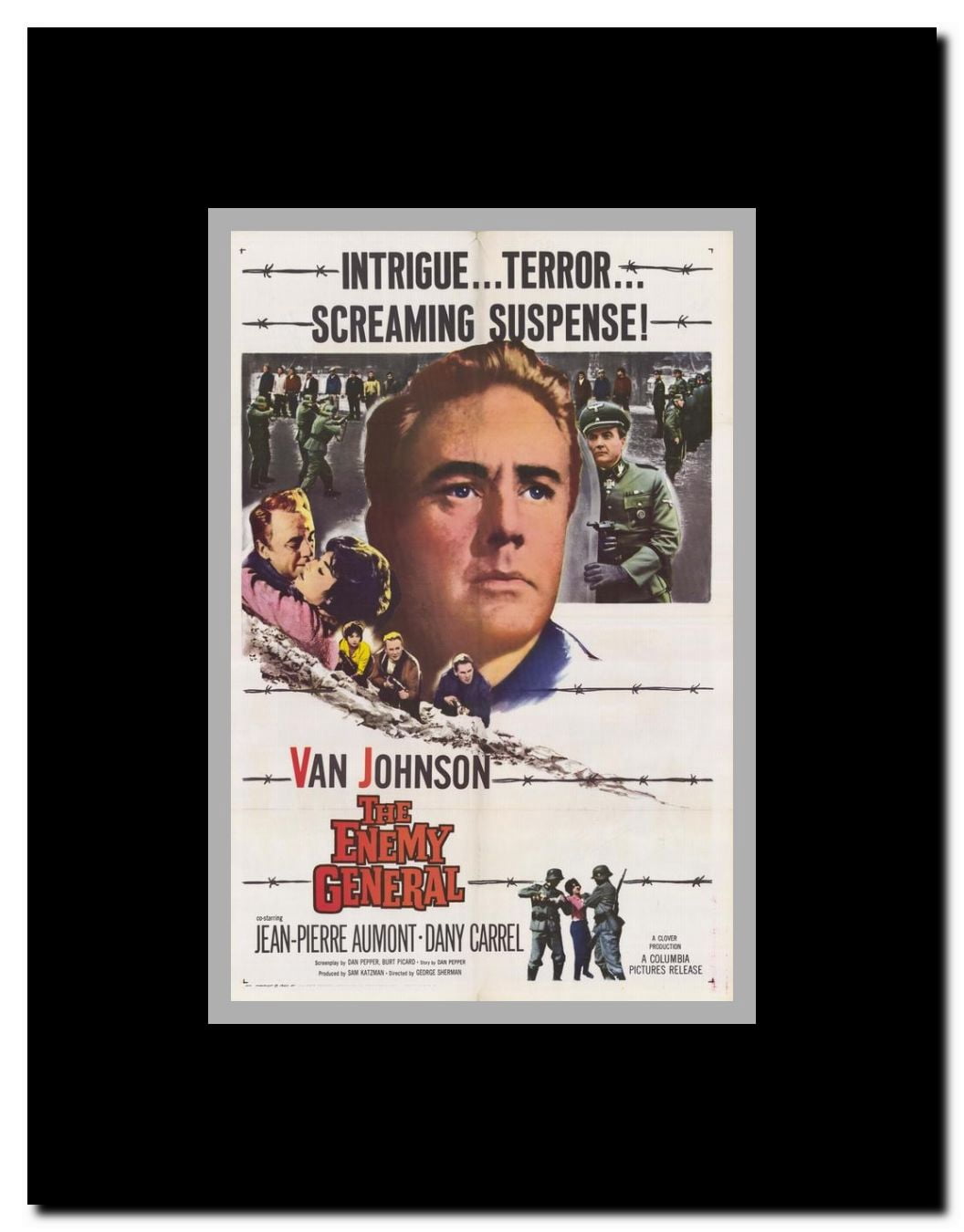 The Enemy General Framed Movie Poster