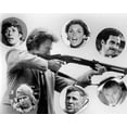 thumbnail image 1 of The Enforcer 1976 Clint Eastwood aims rifle cast shown in circles 8x10 photo, 1 of 1