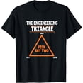 thumbnail image 1 of The Engineering Triangle Funny Engineer Engineering Student T-Shirt, 1 of 4