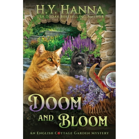 The English Cottage Garden Mysteries Doom and Bloom (LARGE PRINT): The English Cottage Garden Mysteries - Book 3, Book 3, (Paperback)