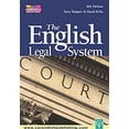 thumbnail image 1 of Pre-Owned The English Legal System 9781859417553 Used, 1 of 1