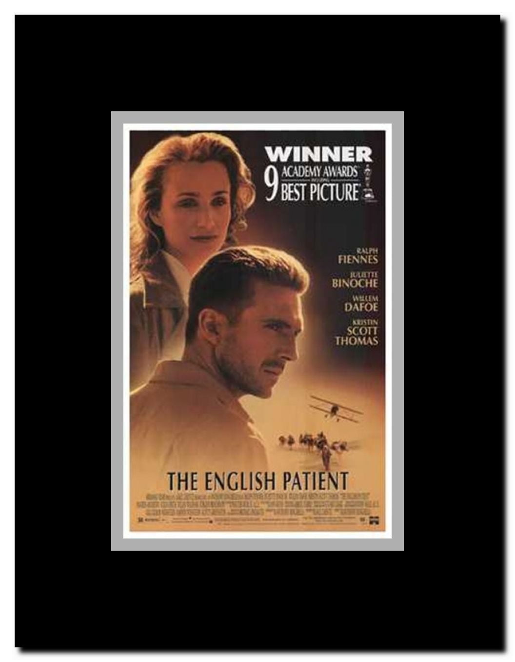 The English Patient Framed Movie Poster
