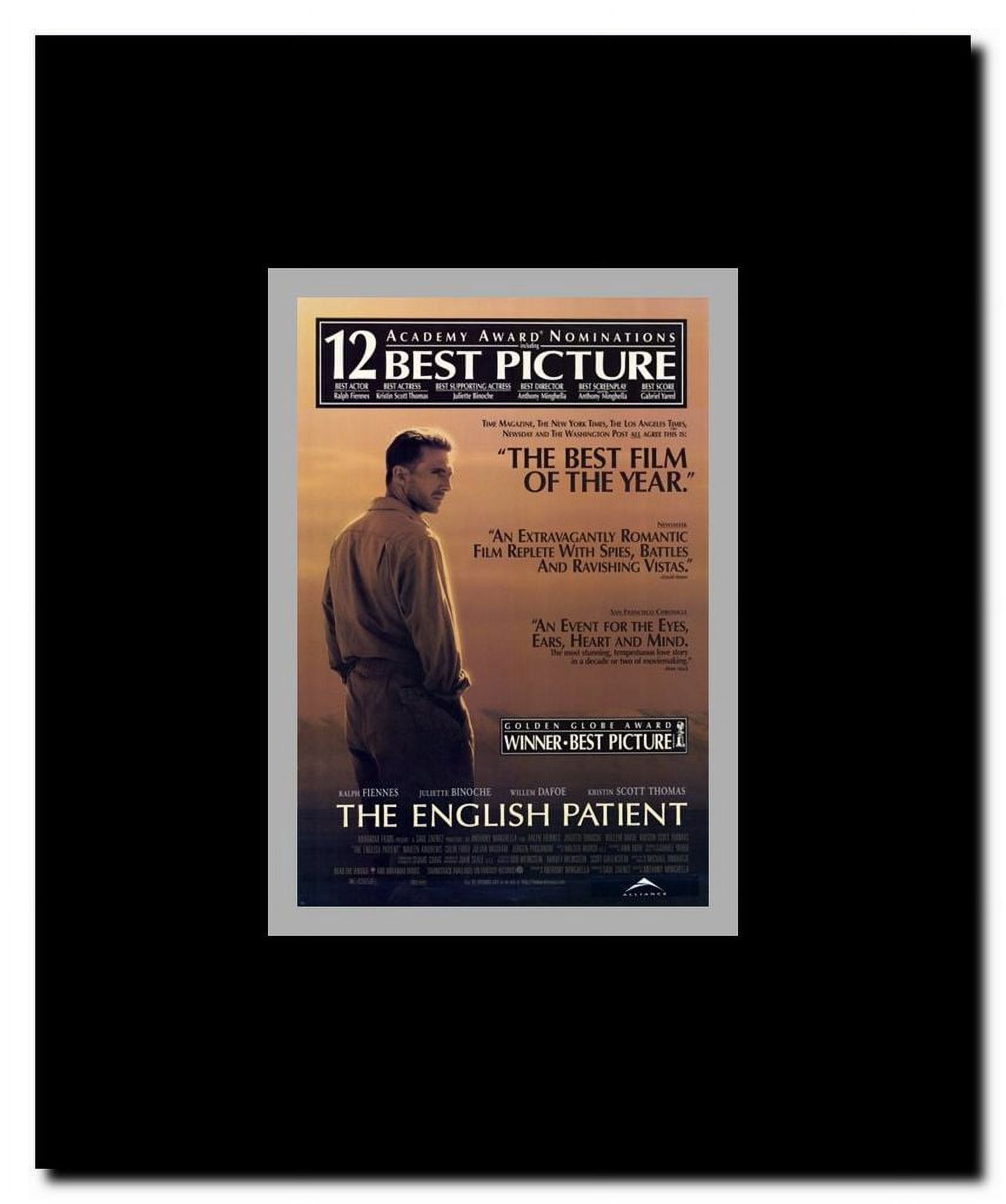 The English Patient Framed Movie Poster