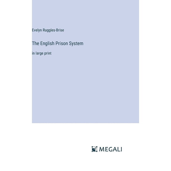 The English Prison System (Hardcover)