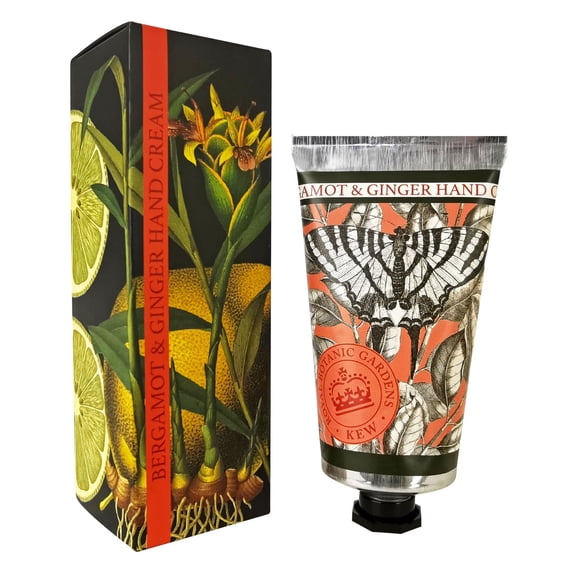 The English Soap Company Kew Gardens Bergamot & Ginger Luxury Hand Cream 75ml