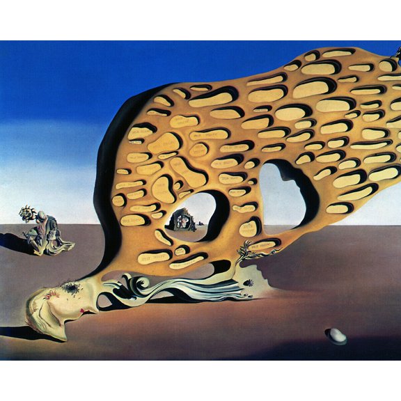 "The Enigma Of Desire, Dali - Canvas OR Print Wall Art"