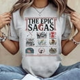 thumbnail image 1 of The Epic Sagas Ithaca Saga Musical Thunder Wisdom Odysseus T-Shirt, 1 of 5