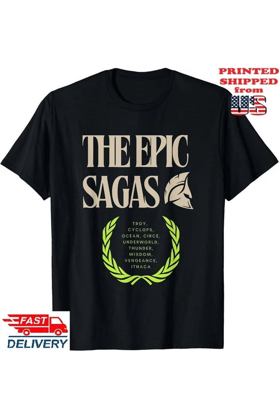The Epic Sagas Odysseus Musical T-Shirt , Unisex Tee, Vintage Birthday Gift