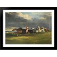 thumbnail image 1 of The Epsom Derby 38x28 Large Black Wood Framed Print Art by Theodore Gericault, 1 of 2