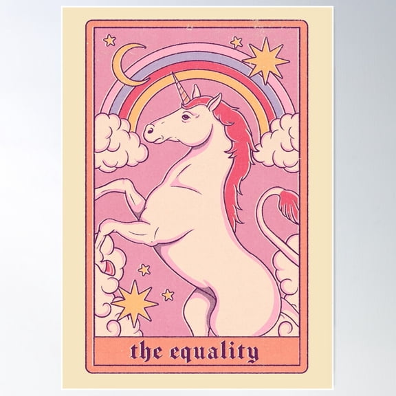 The Equality Poster Wall Art, Modern Wall Decor For Living Room Bedroom, 12x18 UNFRAMED
