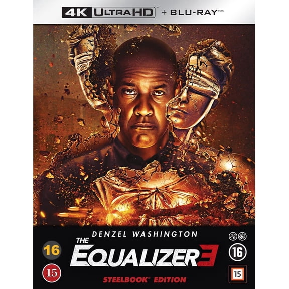 The Equalizer 3 Steelbook (4K Ultra HD) Denzel Washington