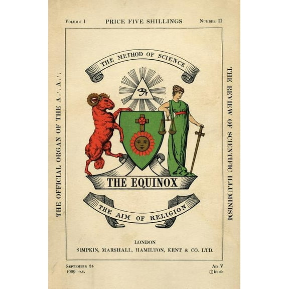 The Equinox: Keep Silence Edition, Vol. 1, No. 2, (Hardcover)