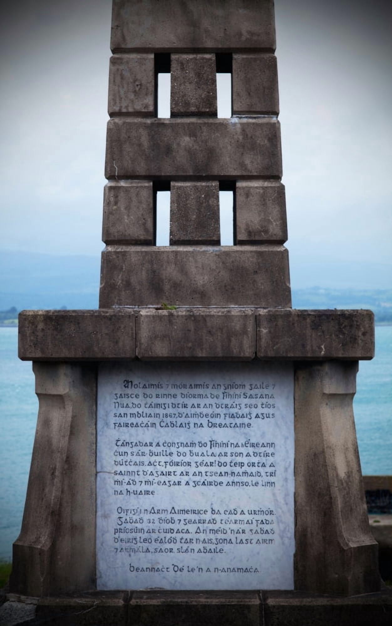 The Erins Hope obelisk Ring Peninsula County Waterford Ireland Canvas Art - Panoramic Images (40 x 24)