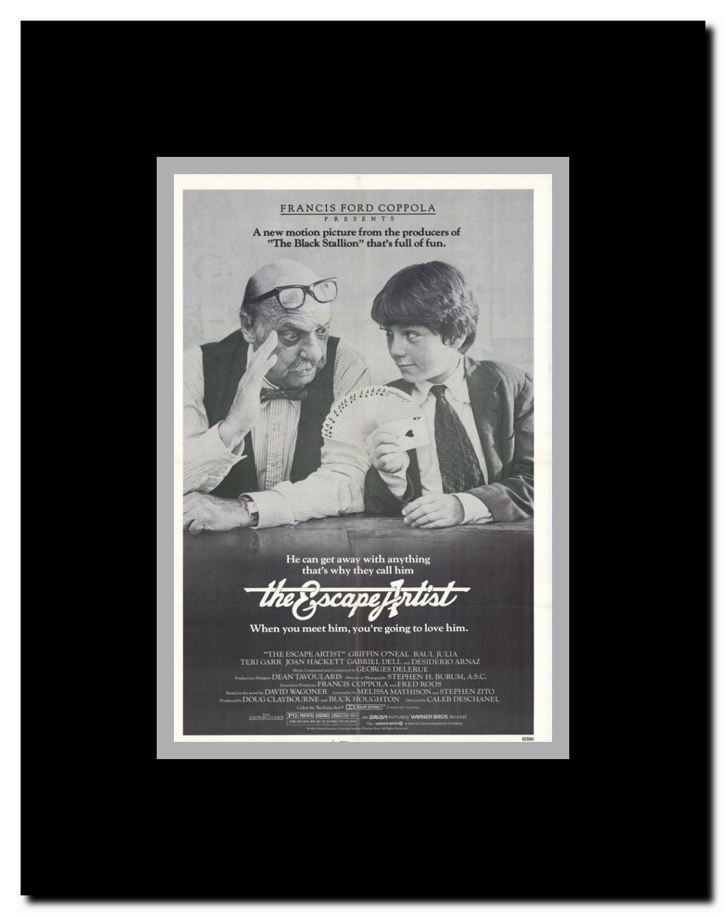 The Escape Artist Framed Movie Poster