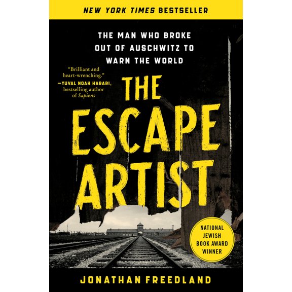 Pre-Owned The Escape Artist: The Man Who Broke Out of Auschwitz to Warn the World, 9780063112360, 0063112361, Paperback,