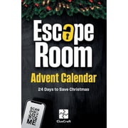 The Escape Room Advent Calendar A Christmas Crime to Solve - 24 Days to Save Christmas - An Advent Riddle Book for Adul, Paperback