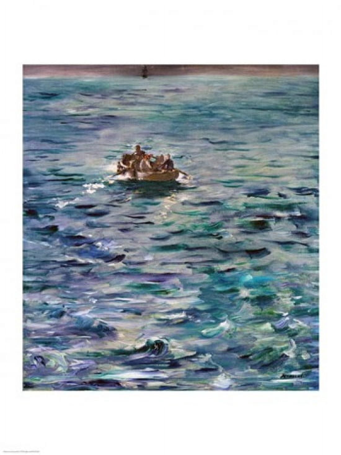 The Escape of Henri de Rochefort Canvas Art - Edouard Manet (18 x 24)