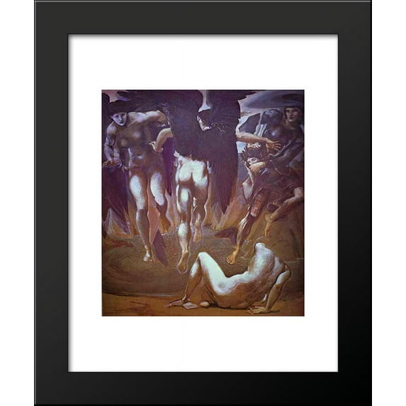 The Escape of Perseus 20x24 Framed Art Print by Edward Burne-Jones