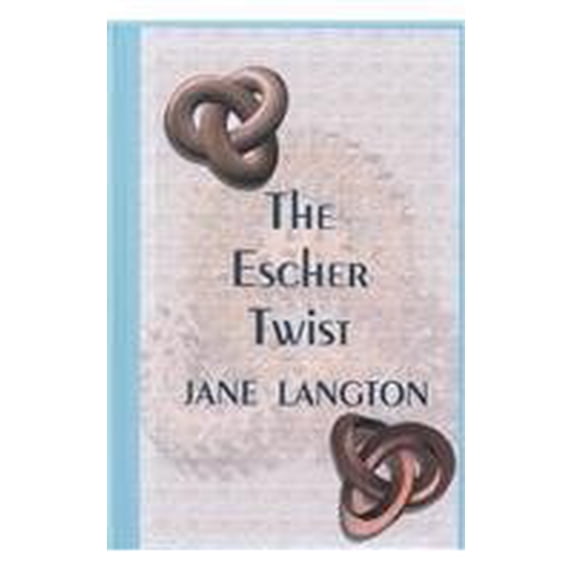 Pre-Owned The Escher Twist: A Homer Kelly Mystery Beeler Large Print Series Hardcover Jane Langton