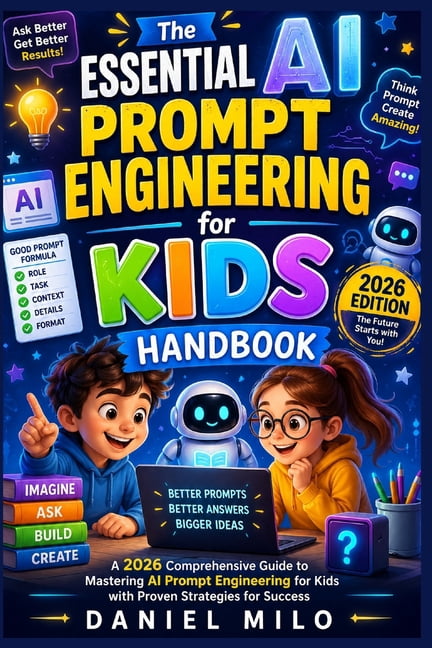 The Essential AI Prompt Engineering for Kids Handbook: A 2026 Comprehensive Guide to Mastering AI Prompt Engineering for, (Paperback)